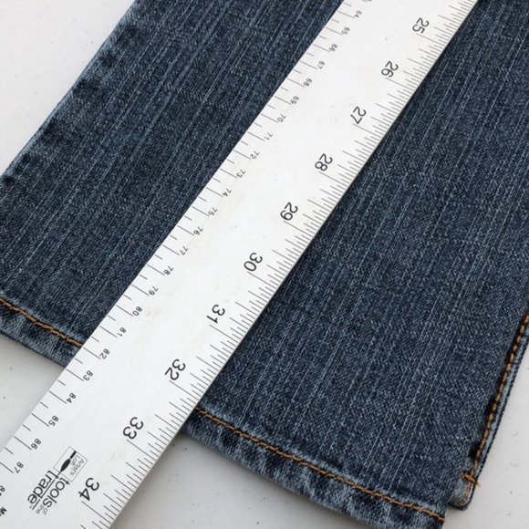 LIKE NEW US POLO ASSN BOOT JEANS 4/26x32 VINTAGE DENIM ⭐ - Picture 10 of 14